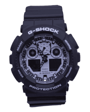 Casio G-SHOCK Model: GA100BW-1A