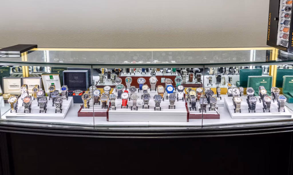 Pre-owned watches displayed at Prestige Watches & Jewelry