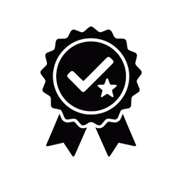Quality guarantee icon for authentic watches and clear support